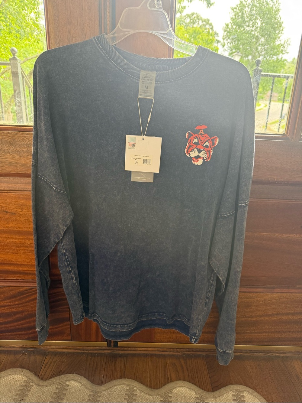 NWT AUBURN University long sleeve, navy shirt. Super soft, comfy shirt.
